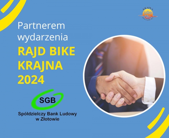 Partnerem wydarzenia Rajd Bike Krajna 2024 - SBL w Złotowie!