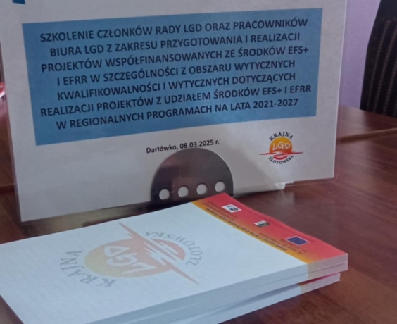 Szkolenie z zakresu przygotowania i realizacji projektów współfinansowanych ze środków EFS